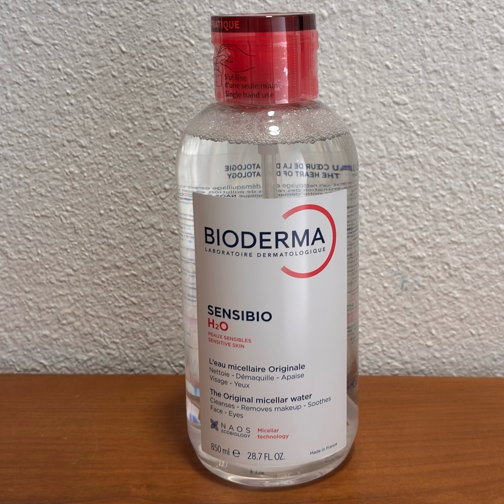 New Sealed Bioderma Sensibio H2O Micellar Water Makeup Remover 28.7 Fl‎ Oz 850ml